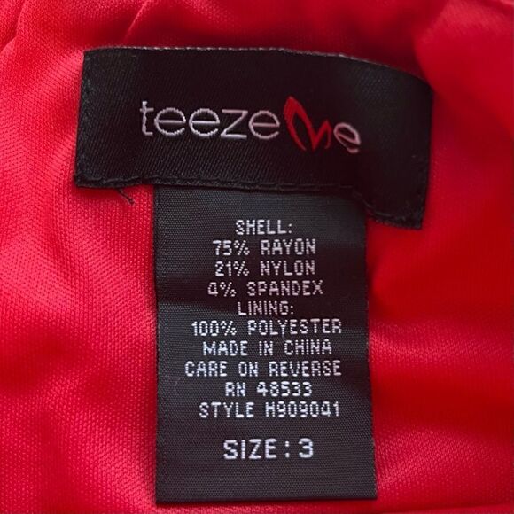 Teeze Me Strapless Dress   Size 3   NWT - Picture 4 of 4